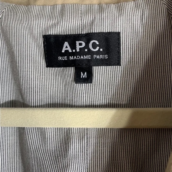 APC 3/4 sleeve short trench coat - Picture 3 of 3